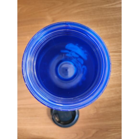 STARBUCKS 2013 Blue Poppy Cold Beverage Tumbler 16 ounces - Picture 4 of 5